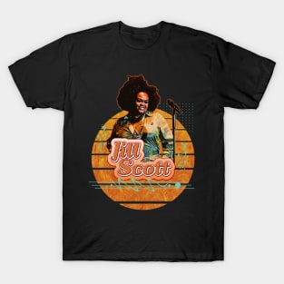 Jill scott \\ Retro Art T-Shirt